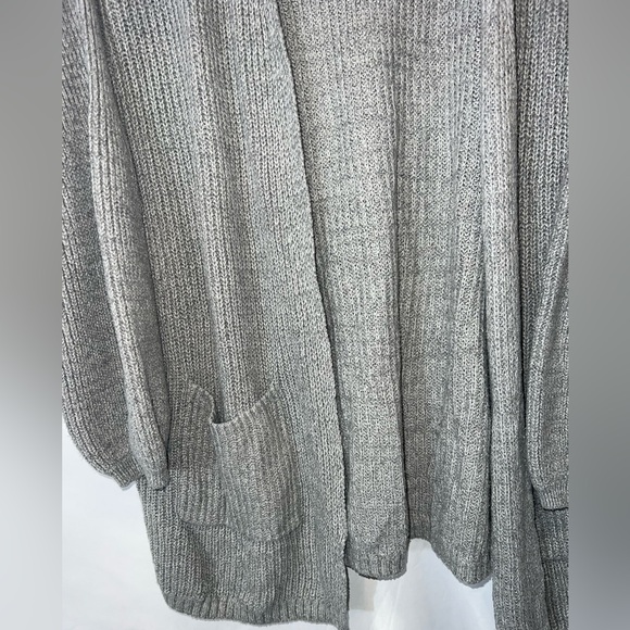 Wild Fable Light Gray Women's Cardigan large - Picture 3 of 5